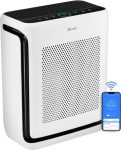 LEVOIT Large Room Air Purifier Best Smart Air Purifier For Large Rooms