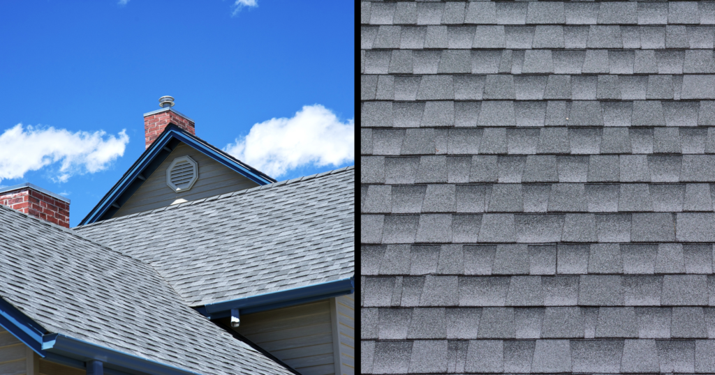 The house's roof