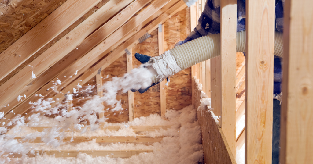 Attic insulation home maintenance